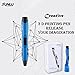 Intelligent 3D Pen, Lary intel 3D Printing Pen,Doodling Drawing With The Artistic Creation,Three-Dimensional Model Is Established for Painters Product Designers Hobbyists Children Students Kids (blue)