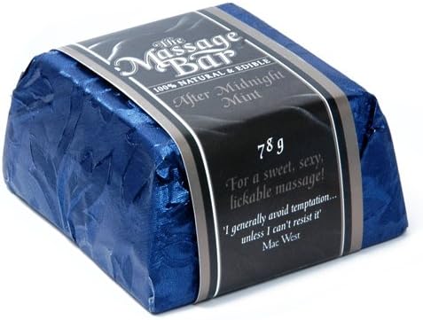 The Massage Bar for a Sensual Sweet Sexy Lickable Edible Massage (After Midnight Mint)