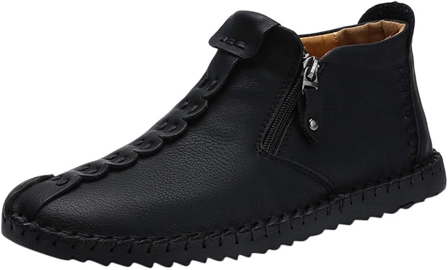 VonVonCo HighTop Walking Shoes for Men Casual Velvet