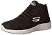 Skechers Sport Men's Burst up and Under Ankle Bootie, Black/White, 8 M US