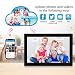 YENOCK 10.1 Inch Smart WiFi Digital Picture Frame with Touch Screen, IPS LCD Panel, Built in 16 GB Memory, Wall-Mountable, Portrait&Landscape, Instantly Sharing Momentsthumb 1