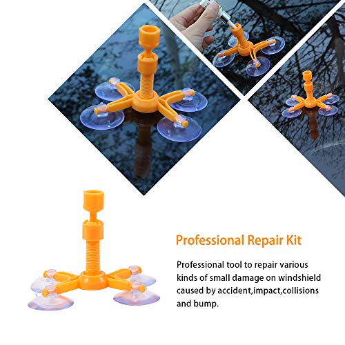 Mookis Windshield Repair Kit 2-Pack Repair Resin to Fix Car Cracks,Chips,Bull's Eye and Star - Thumbnail 6