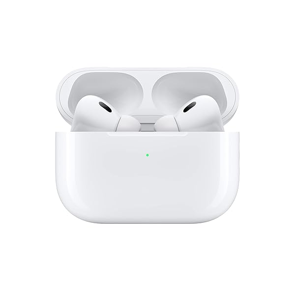 APPLE AIRPODS PRO (2ND GENERATION) WITH MAGSAFE CHARGING CASE (USB-C) (RENEWED)