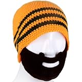 Free Fisher Unisex Knit Beanie Stubble Beard