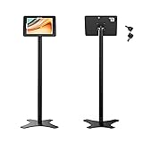 Beelta Tablet Kiosk Floor Stand, Anti-Theft, Rotate