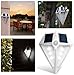 Solario Bright Solar Power Outdoor LED Light - Motion Sensor Activated Outside Wall Security LED Light - No Tools Required, Peel & Stick (1)