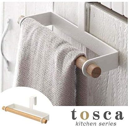Yamazaki Tosca Kitchen Towel Hanger WH, White - Image 4