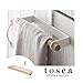 Yamazaki Home Tosca Kitchen Towel Hanger, Steel + Wood