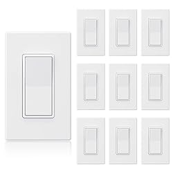 ELEGRP Matte White Single Pole Decorator Light
