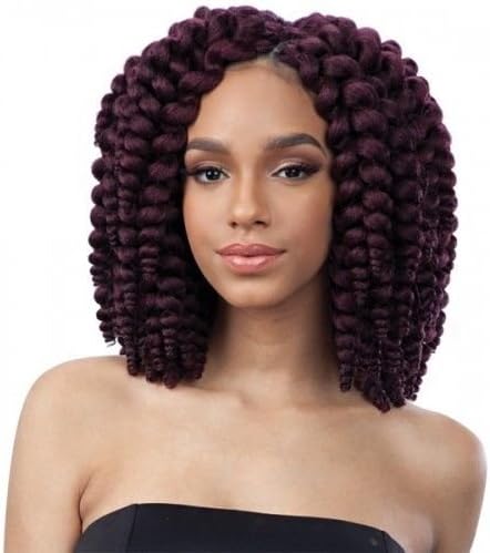 Fluffy Wand Curl 2X FreeTress Crochet Synthetic Braiding Hair