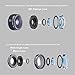 7 in 1 Clip On Camera Lens Kit by Ideal Lenz | Cell Phone Camera Kit for iPhone, Samsung Galaxy & Most Smartphones & Tablets | Telephoto, Fish Eye, Wide Angle, Macro, CPL, Kaleidoscope & X-Wide Lens