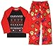 Five Nights at Freddys Boys Girls 5 Nights Pajama Set Freddy Holiday Shirt Pants (Large - 8)