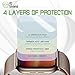 IQ Shield Screen Protector Compatible with Apple Watch Series 4 (44mm)(6-Pack)(Max Coverage) Anti-Bubble Clear Film