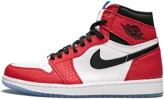 Air Jordan 1 Retro High OG 'Spiderman' – 555088-602, rojo/ negro