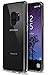 Trianium Clarium Galaxy S9 Case Hybrid Covers with Rigid PC Panel and Reinforced TPU Cushion [Ergonomic Shock-Absorbing] [Scratch Resistant] Bumper for Samsung Galaxy s 9 2018 Phone -Clear (TM000259)
