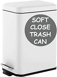 Homie Soft Close, Slim Trash Can 3.2 Gallon with