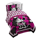 Disney Minnie Mouse Rock The Dots Microfiber 3 Piece Twin Sheet Set