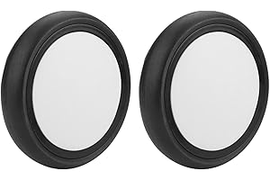 YOSOO HEALTH GEAR Baby Strollers Rubber Wheels, Replacement Baby Strollers Yoyo Rubber Front Back Wheels Accessories for Yoya Vovo Kids Carriage with Tools (A Pair of Rear Wheels)