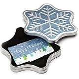 Amazon.com Gift Card in a Snowflake Tin (Happy Holidays Card Design)