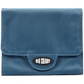 Big Skinny Women's Trixie Tri-Fold Slim Wallet, Holds Up to 30 Cards
