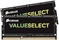 Corsair CMSO16GX3M2A1333C9 Value Select DDR3 1333 MHz CL9 Mainstream Notebook Memory Kit - 16 GB (2 x 8 GB)