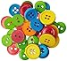 Blumenthal Lansing Basic Buttons Assorted Sizes, 130/Pkg, Citrus
