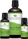 Insect Shield Synergy Essential Oil Blend. 100% Pure, Undiluted, Therapeutic Grade. (Blend Of: Citronella, Eucalyptus, Cedarwood, Lemongrass, Lavender, Litsea, Tea Tree, Patchouli & Catnip).
