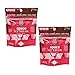 Seva Foods 2-Pack Organic Strawberry Space Ice Kream (Healthy Freeze Dried Astronaut Ice Cream) Vegan Non Dairy, 3 oz Total Weight - 20 Pieces