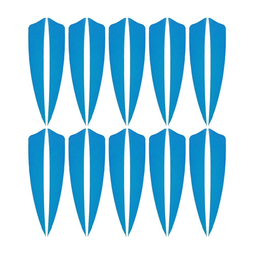 DONGKER Archery Fletchings,20pcs 4" Arrows Turkey Feather Fletching Vanes for DIY Archery Hunting,Target,Shooting