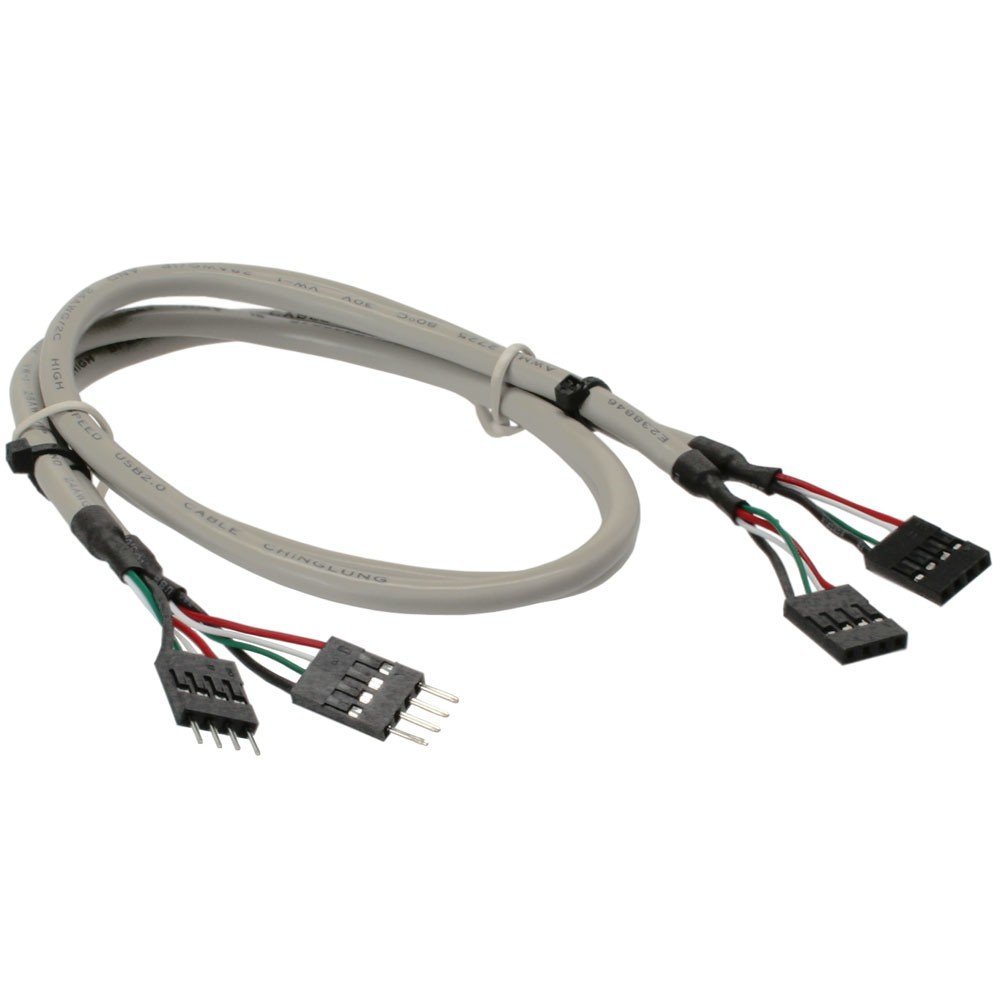 InLine 0.6m 2x4 Pin USB 2.0 Internal Extension Cable