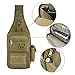 Barbarians Tactical Sling Bag Pack with Pistol Holster, Military Shoulder Bag Satchel, Range Bag Daypack Backpack (Tan)