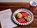 Tiny Ideas Santa's Cookies, Holiday Cookie Dish & Cup Gift Set, Leave for Santa On Christmas Eve, Christmas Craft, Red, 98057