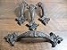 Lot/Set of 4 Amazing Fancy Cast Iron Victorian Styled 7