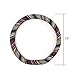 Fly5D Universal Automotive Multi-Color Steering Wheel Cover Natural Fibers Auto Car Wrap Cover