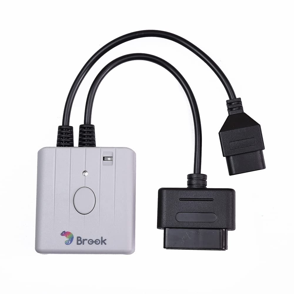 Brook Wingman SNES Converter - Retro Gaming Controllers Converter For XB Series X/S, One, 360/PS5/PS3/PS4 and NS Pro controllers on NES, SNES, New FC, and SFC retro gaming consoles