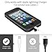 Meritcase Waterproof Case with Kickstand and Built-in Screen Protector for Apple iPod Touch 5/ 6/7 for Swimming Snorkeling Surfing- Black