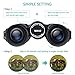 AUCEE 10x42 Binoculars for Adults, Professional HD Compact Waterproof and Fogproof Binoculars for Bird Watching Hiking Travel Stargazing Hunting Concerts Sports-BAK4 Prism FMC Lens with Carrying Bag