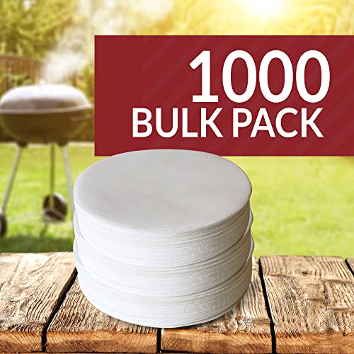 (1000 Pack) Reli. Hamburger Patty Paper (4.5 Inch Round) Wax Paper