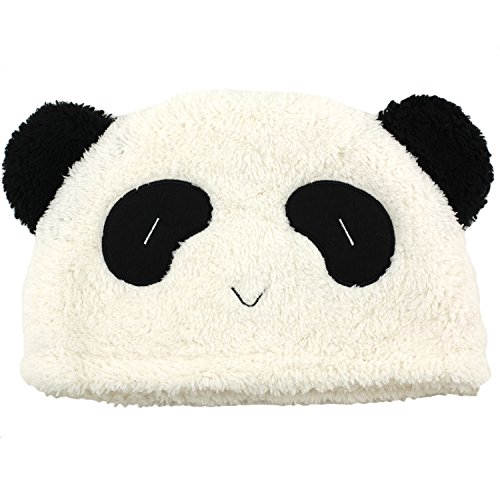 Panda Bear Hat - Plush Fun Fur Cosplay Anime Animal Hats - Happy Bear