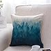 JES&MEDIS Forest Scenery Series Cotton Linen Decorative Square Throw Pillow Covers Cushion Case for Home Sofa Bedroom Office Car 18 X 18 Inch 45 X 45 cm