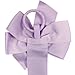 allydrew Long Ribbon Hair Clip & Hair Bow Holder - Purple Polka Dots