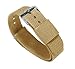BARTON WATCH BANDS 22mm Khaki Standard Length Ballistic Nylon NATO® Style Straps