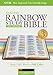 NIV Rainbow Study Bible, Cocoa/Terra Cotta/Ochre LeatherTouch, Indexed
