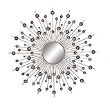 Deco 79 Wall Mirror Art with Modern Circles