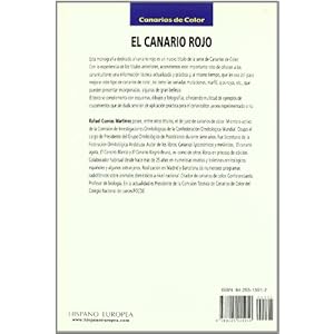 El canario rojo / The Red Canary (Canarios De Color / Colored Canaries) (Spanish Edition)
