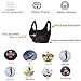 newlashua high Support Sports Bras for Women - Zip Front Sports Bra Push Up - High Impact Adjustable Compression Post Surgey Bra XL Black