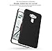 Asus ZenFone 3 ZE520KL Case TopAce Super Frosted Shield Shell Cover Hard Cover+Screen Protector For Asus ZenFone 3 ZE520KL 5.2 Inch (Black)