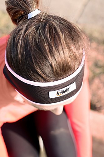 CozyPhones Sleep Headphones & Travel Bag, Lycra Cool Mesh Lining and Ultra Thin Speakers. Perfect for Sleeping, Sports, Air Travel, Meditation and Relaxation - Pink - Thumbnail 2