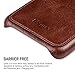 iPhone 8 Plus Case, iPhone 7 Plus Case, Benuo[Card Slot Vintage Series] Premium Genuine Leather Card Case,3 Card Slots, Ultra Slim, Soft Leather Cover for iPhone 8 Plus/7 Plus 5.5 inch (Stylish Brown)