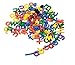 Roylco Lowercase Letter Bead, Assorted Colors, Pack of 288